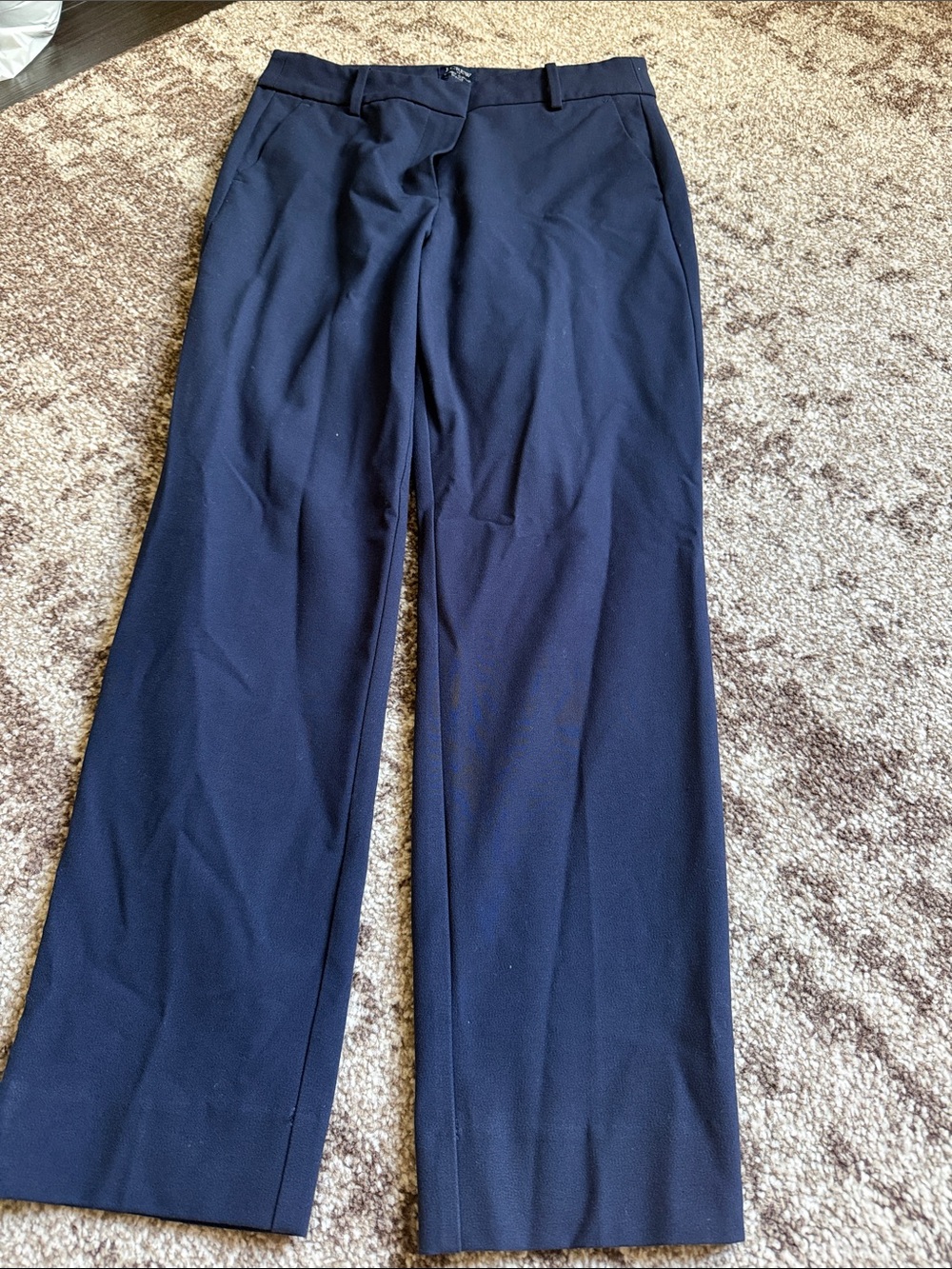 J. Crew Ruby Crop Pant - Navy
